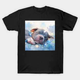 Sleepy Pit Bull T-Shirt